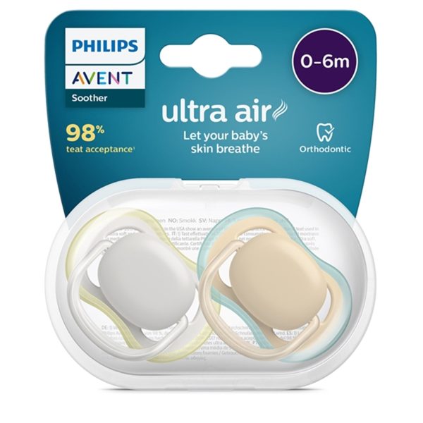 Philips Avent Ultra Air Napp 0-6 mdr 2-pak Cheap