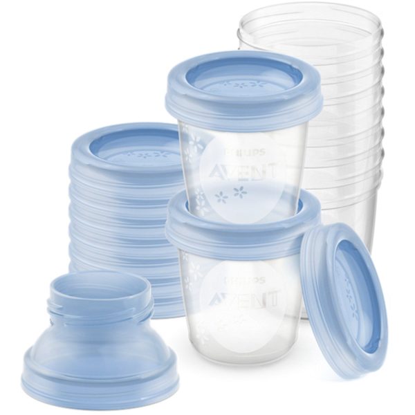 Philips Avent Bröstmjölksförvaringsmuggar 180 ml 10 st. Supply