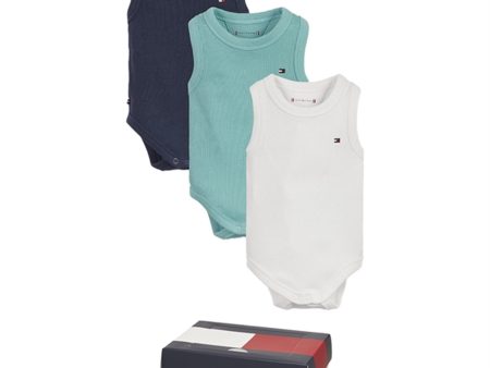 Tommy Hilfiger Baby Body Presentbox 3-pack Crest Discount