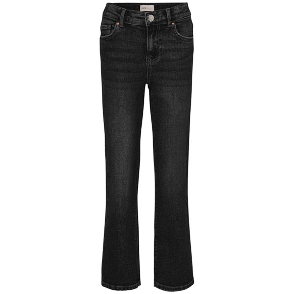 Kids ONLY Washed Black Juicy Wide Leg Noos Jeans For Sale