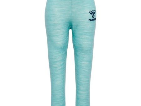 Hummel Mineral Blue Wolly Leggings Fashion