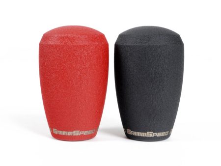 GrimmSpeed Shift Knob Stainless Steel - Subaru 5 Speed and 6 Speed Manual Transmission - Red Supply